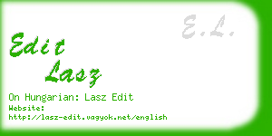 edit lasz business card